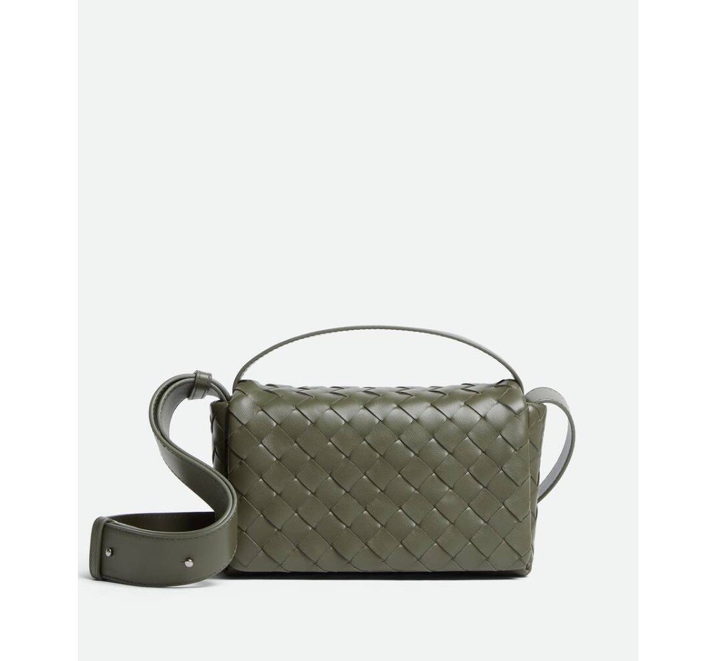 보테가 베네타 플랩 디테일 인트레치아토 미니 백 857931V2HL03248 - 이미지 2