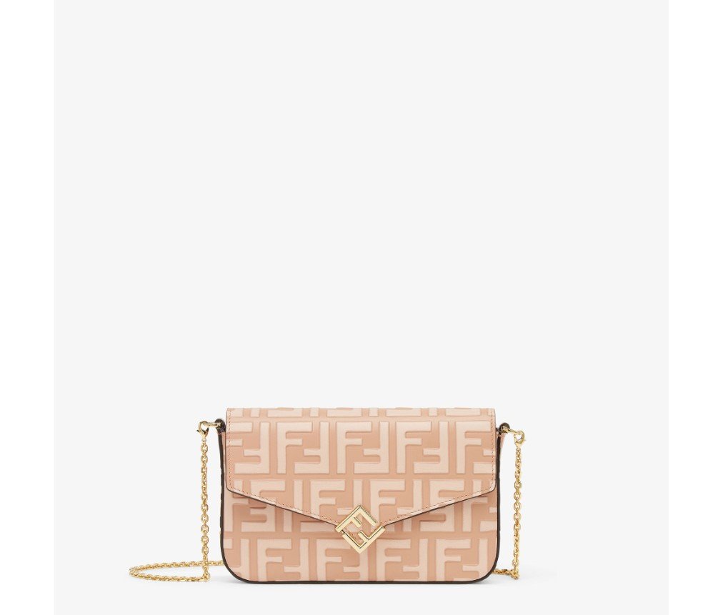 펜디 FF 다이아몬드 체인 지갑 8055052194407