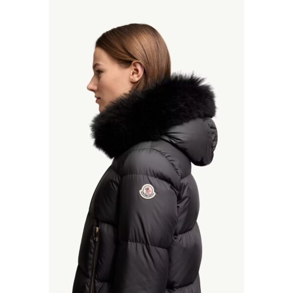 몽클레르 라이셰퍼 후드 시어링 트리밍 숏 다운 재킷 K20931A0023854AQE999_G