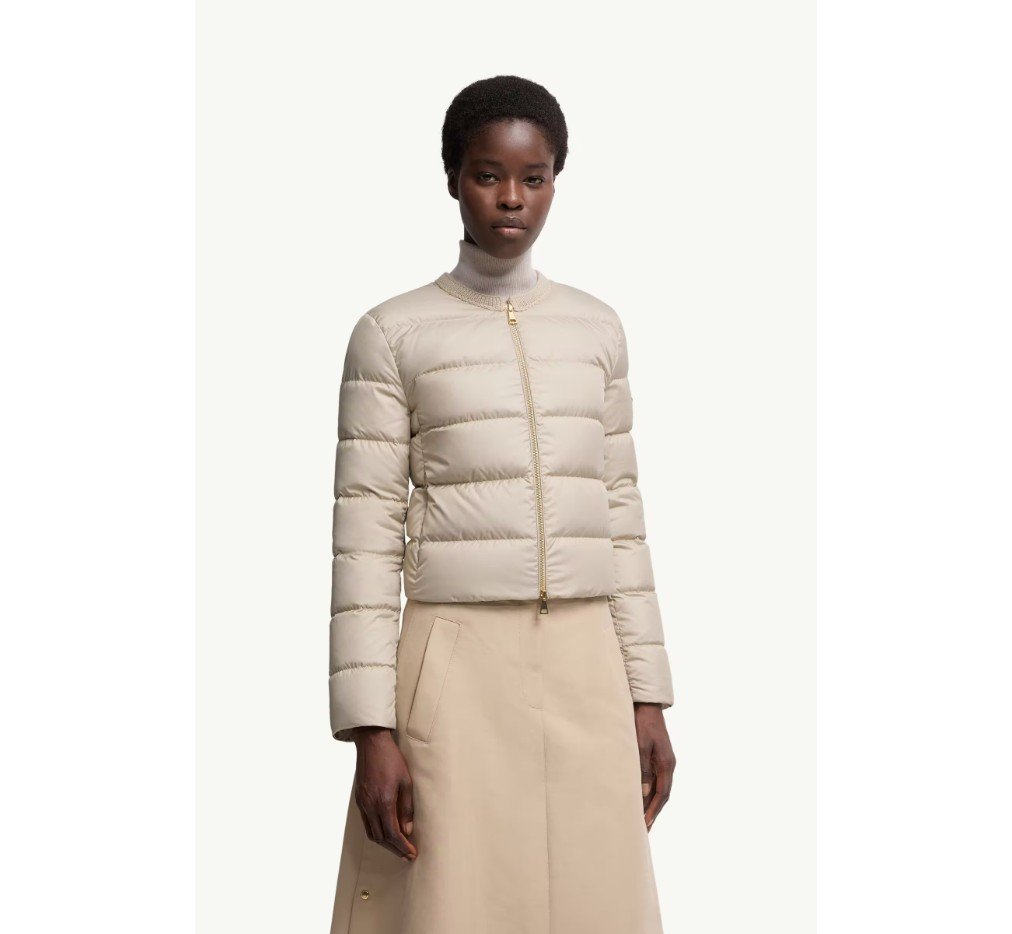 몽클레르 Mauvezin 울 트리밍 쇼트 다운 재킷 K20931A0006154AQE203_B - 이미지 3