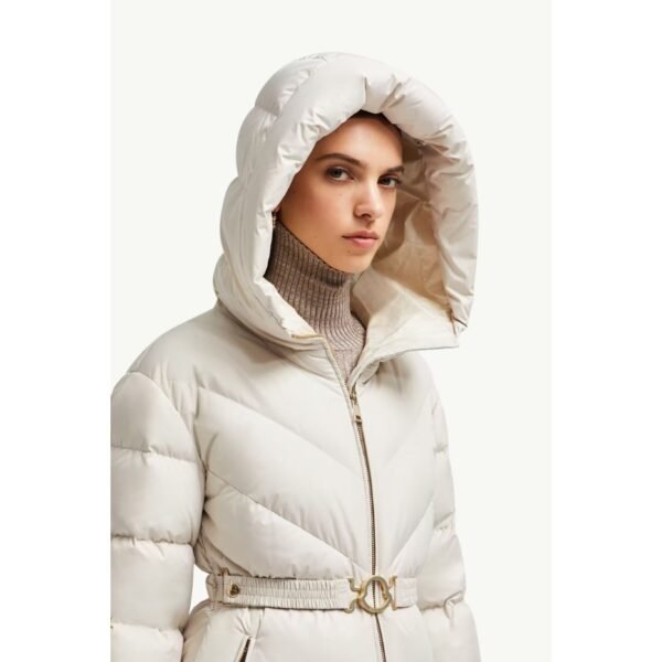 몽클레르 브로스 사선 퀼팅 후드 반팔 다운 재킷 K20931A0024054AQE051_G