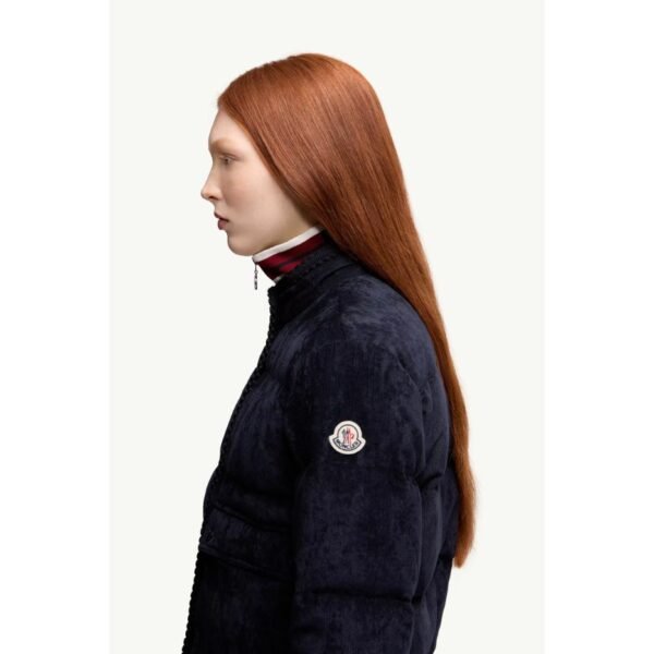 몽클레르 에사츠 브레이드 트리밍 코듀로이 숏 다운 재킷 K20931A0002159860779_G