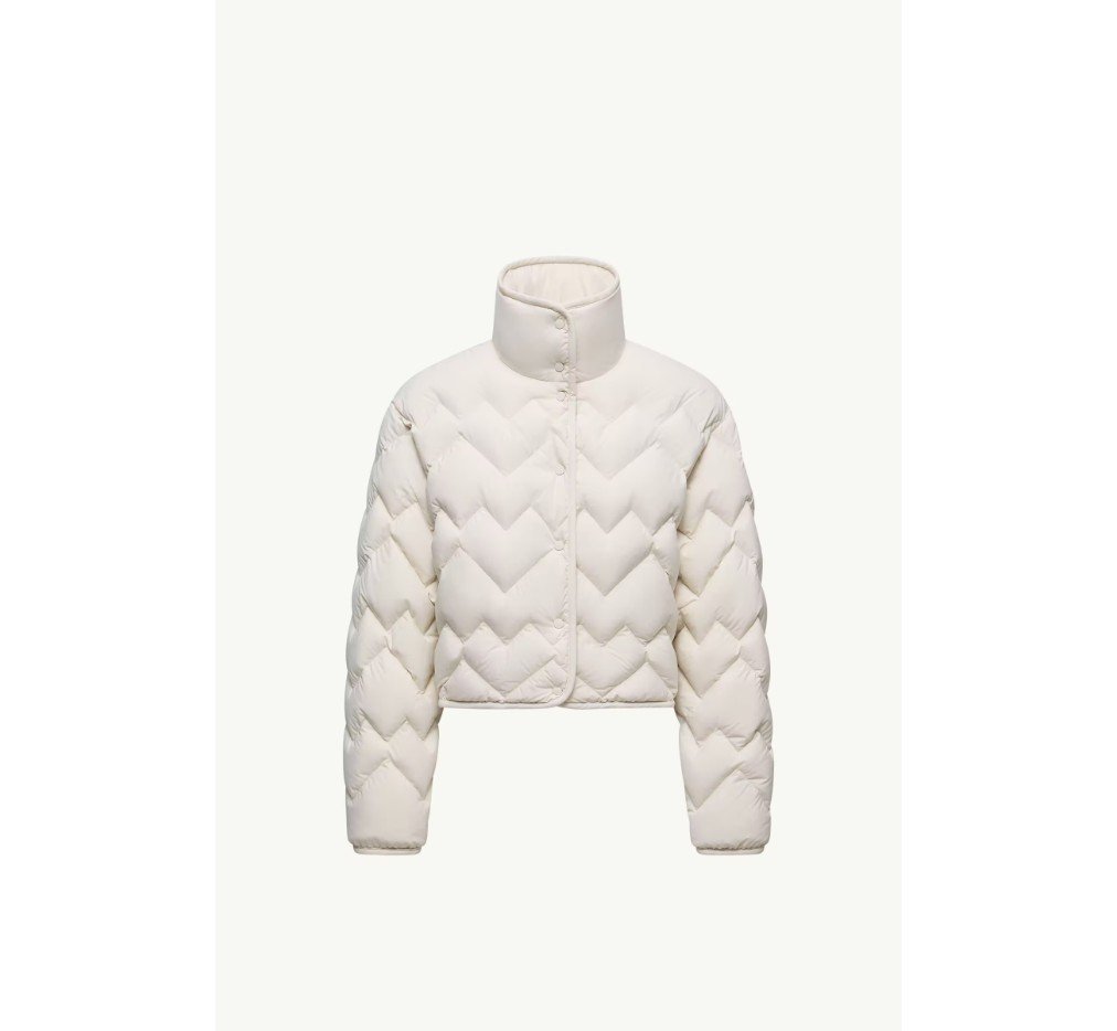 몽클레르 세네비 하트 퀼팅 반팔 다운 재킷 K20931A0023359815050_G - 이미지 2