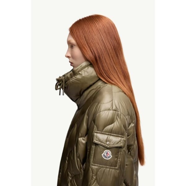 몽클레르 롬비 후드 미디 길이 다운 재킷 K20931A00026595B190A_G