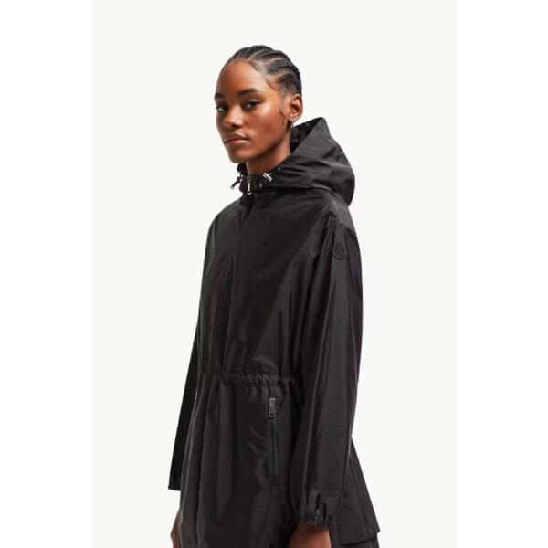 몽클레르 웨토 러플 트리밍 후드 미디 재킷 K10931A00160539ZD999_H