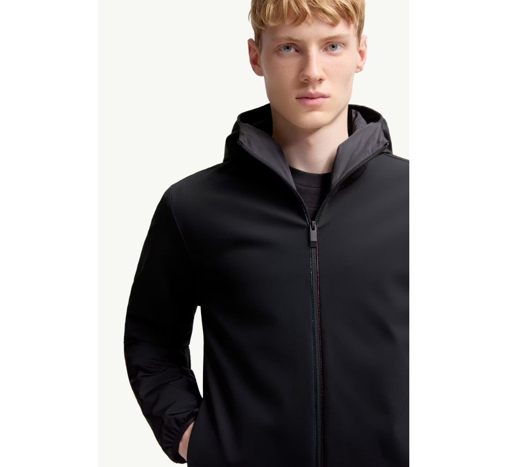 몽클레르 바티스 후드 반팔 다운 재킷 K20911A00040539DK999_B - 이미지 5