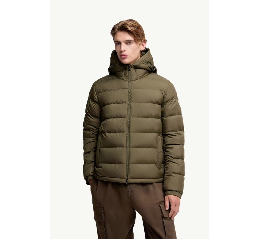 몽클레르 라베라엣 후드 반팔 다운 재킷 K20911A00228597YW818_B - 이미지 3