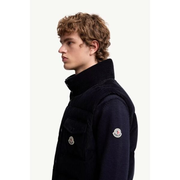 몽클레르 아쟁 코듀로이 다운 조끼 K20911A00191598XG779_B