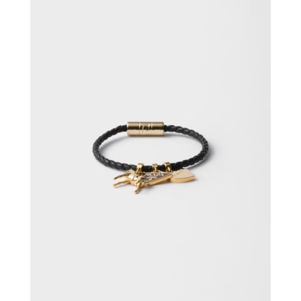 프라다 꼬임 나파 가죽 팔찌 1IB732_038_F0002