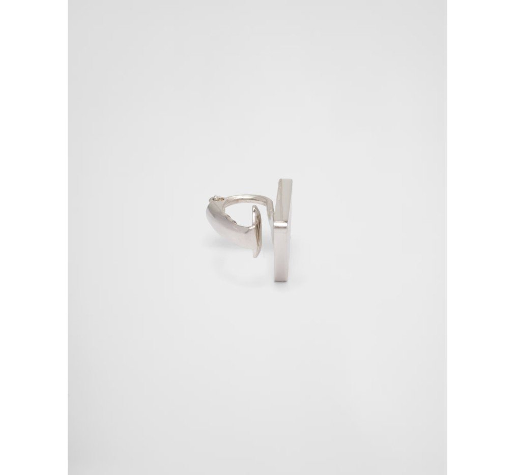 프라다 심볼 클립 왼쪽 귀걸이 1JO987_2DSP_F0002 - 이미지 4