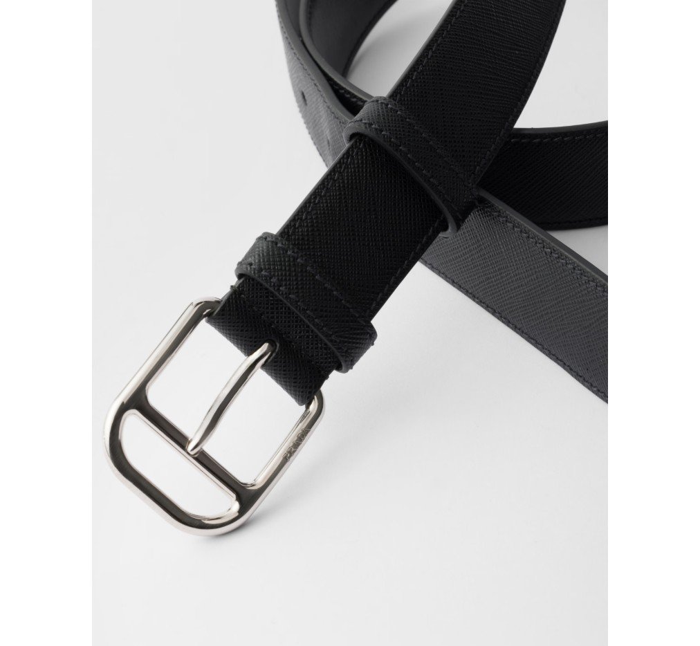 프라다 사피아노 가죽 벨트 2CM275_053_F0002 - 이미지 3