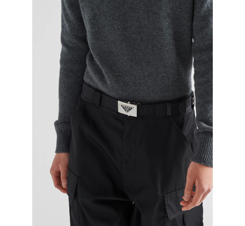 프라다 우븐 레나일론 벨트 2CN085_2DKF_F0002 - 이미지 2