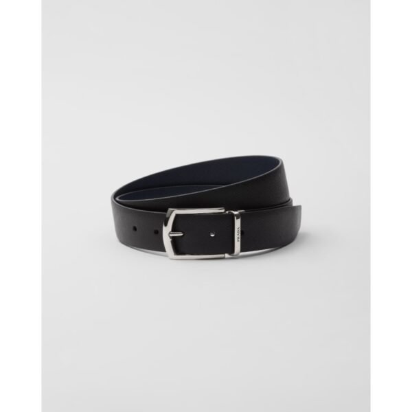 프라다 양면 사용 가능한 사피아노 가죽 벨트 2CC468_053_F0RD7