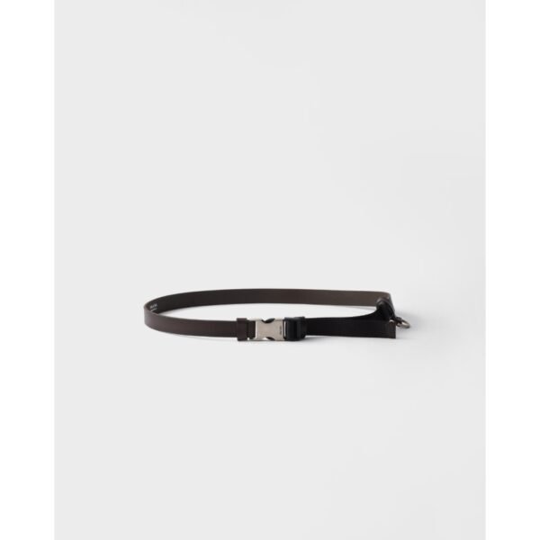 프라다 가죽 및 나일론 직조 테이프 벨트 2CM296_2HLM_F0201