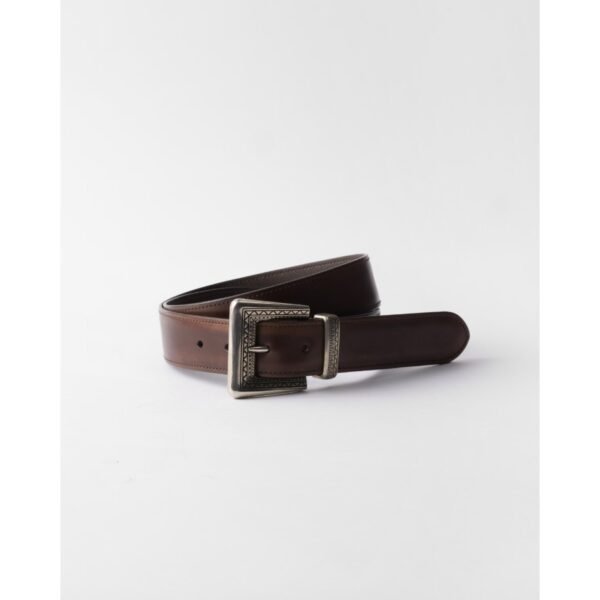 프라다 앤티크 가죽 벨트 2CS133_2HII_F0192