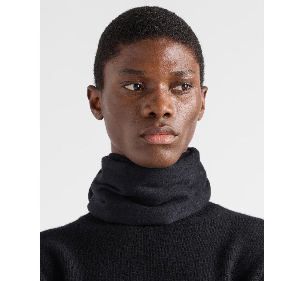 프라다 실크와 캐시미어 스카프 2FS065_2COP_F0002 - 이미지 3