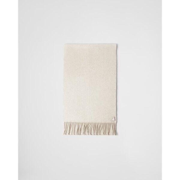 프라다 실크와 캐시미어 스카프 2FS065_2COP_F0K74