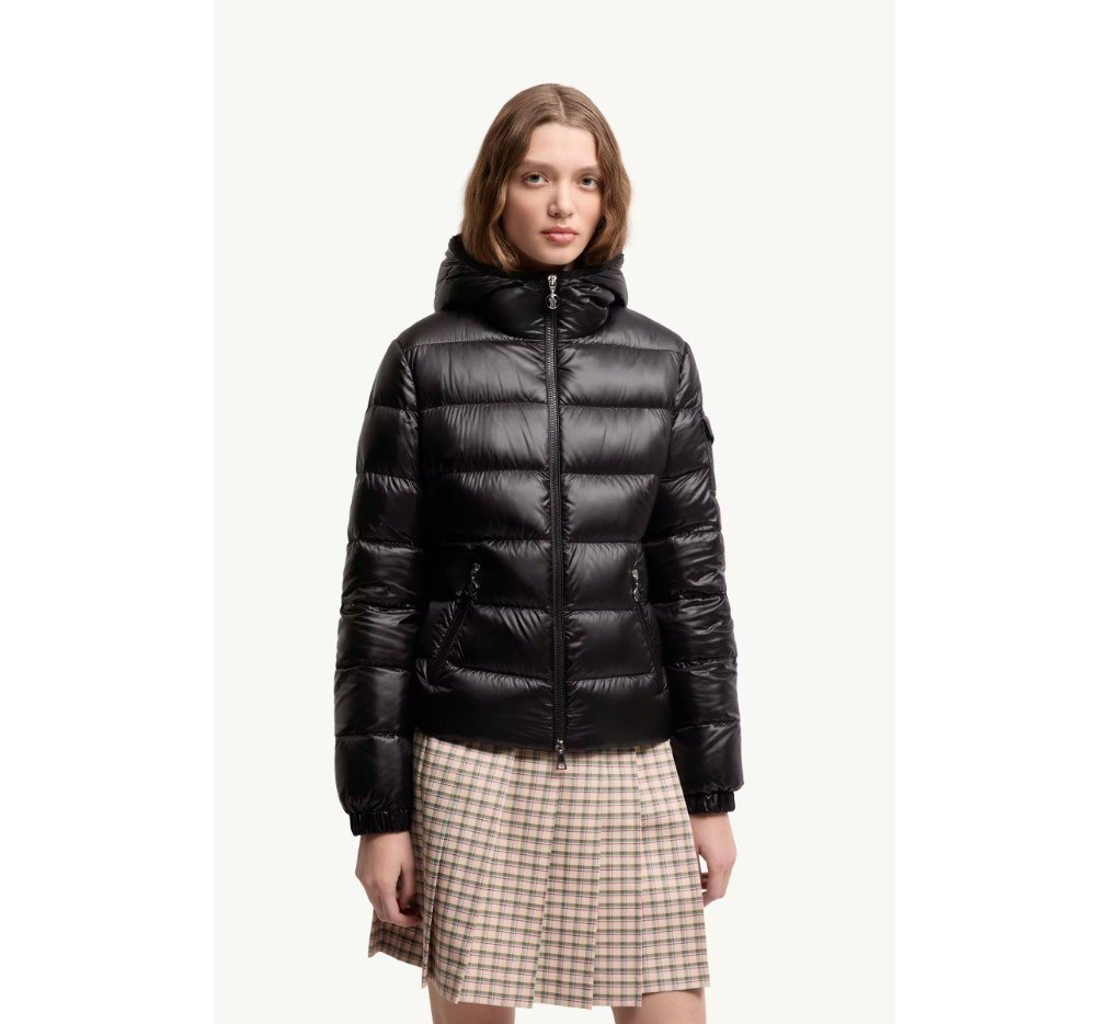 몽클레르 글레스 후드 반팔 다운 재킷 L10931A00097597YG999_F - 이미지 3