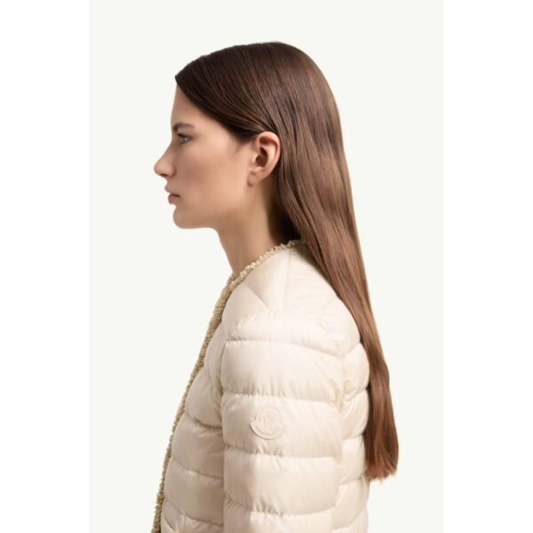 몽클레르 플뢰르 부클레 트리밍 쇼트 다운 재킷 L10931A00104597YF20N_F