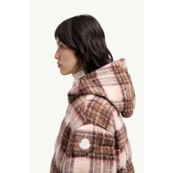 몽클레르 Cervi 울 블렌드 후드 반팔 다운 재킷 K20931A00181598NWF33_B