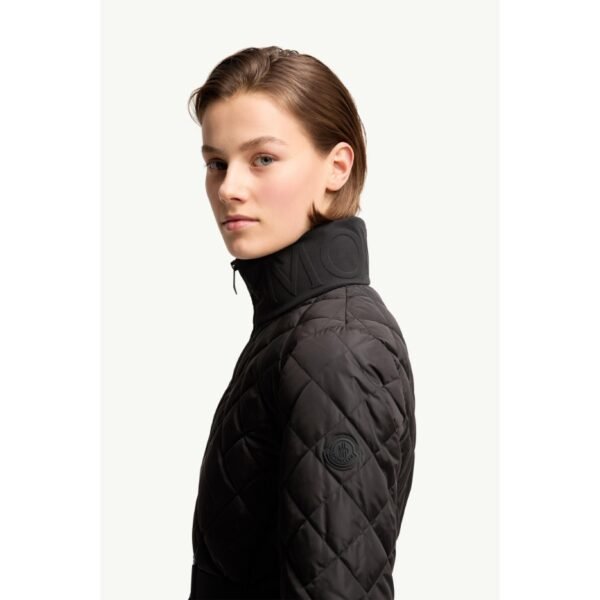 몽클레르 발사민 기하학 패턴 퀼팅 숏 다운 재킷 L10931A00037539ZD999_F