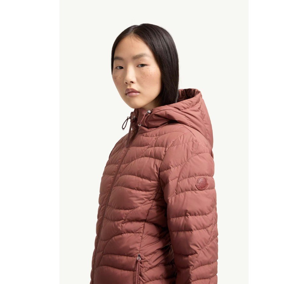 몽클레르 델레비아오 후드 반팔 다운 재킷 L10931A00083597YW271_F