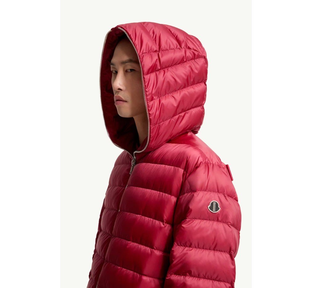 몽클레르 + 릭 오웬스 지퍼락 후드 반팔 다운 재킷 L109N1A00009M8114438_F - 이미지 4