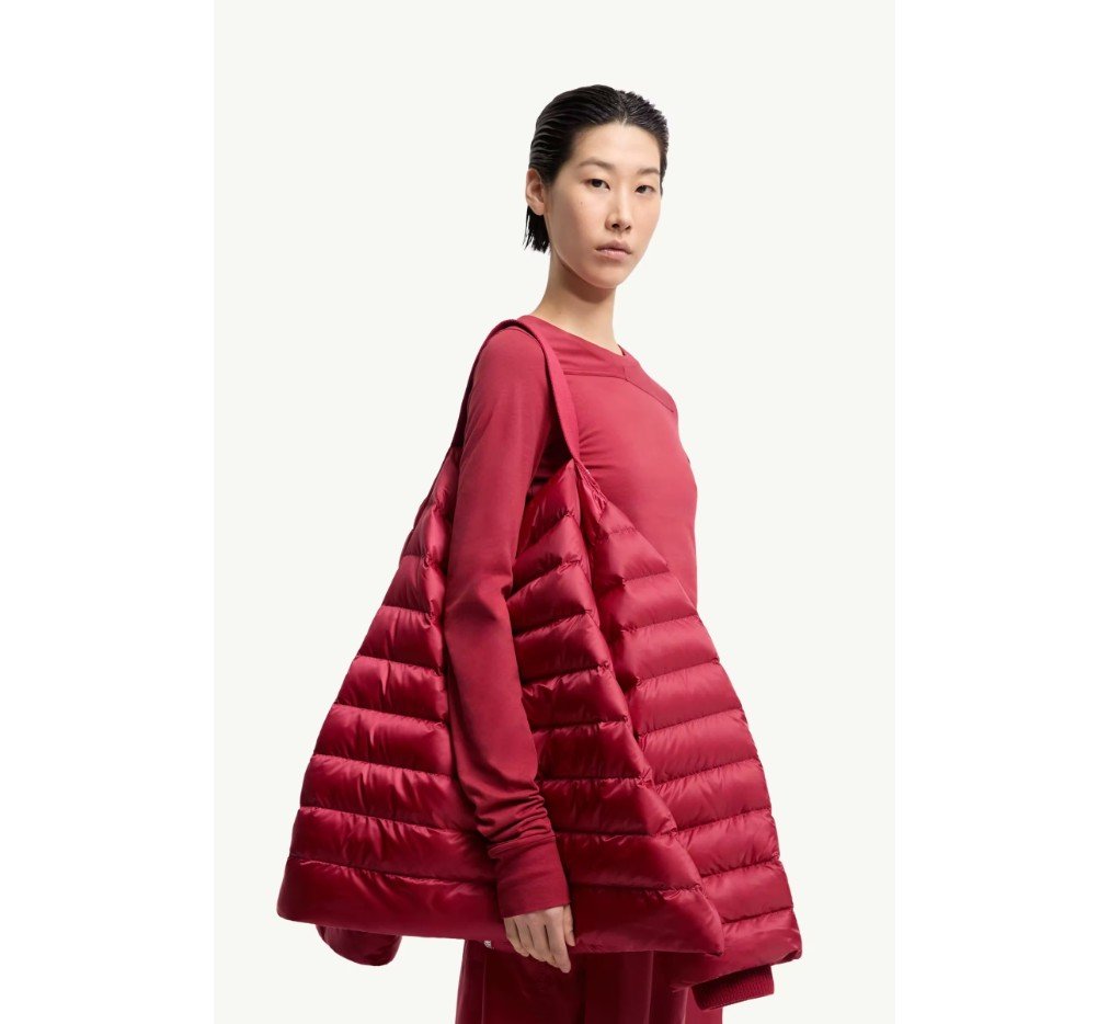 몽클레르 + 릭 오웬스 지퍼락 후드 반팔 다운 재킷 L109N1A00009M8114438_F - 이미지 7