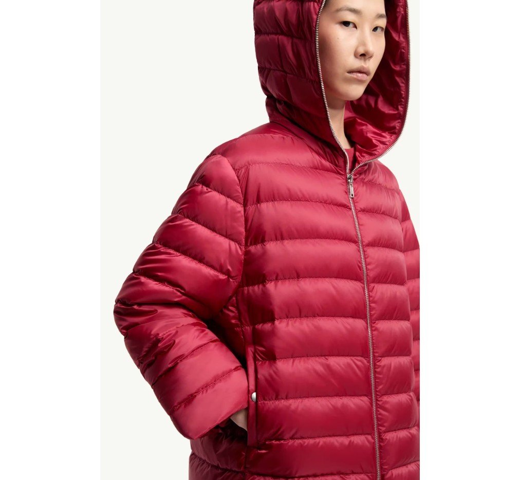 몽클레르 + 릭 오웬스 지퍼락 후드 반팔 다운 재킷 L109N1A00009M8114438_F - 이미지 8