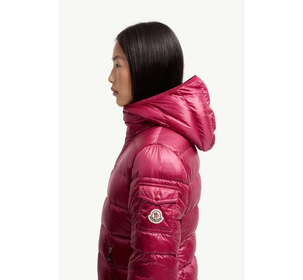 몽클레르 글레스 후드 반팔 다운 재킷 L10931A00097597YG566_F