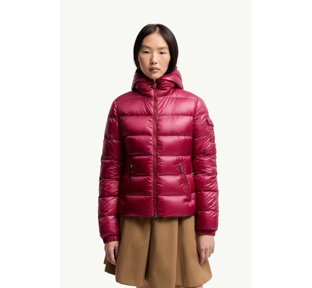 몽클레르 글레스 후드 반팔 다운 재킷 L10931A00097597YG566_F - 이미지 3