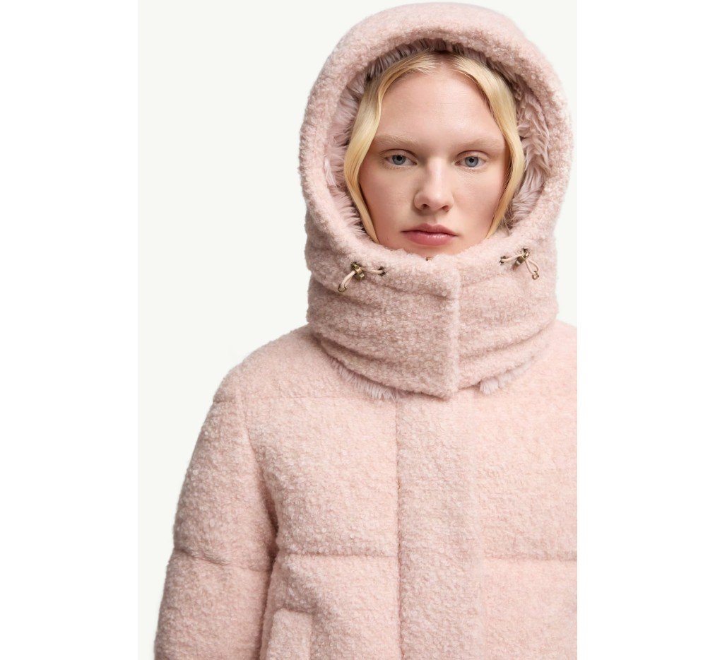 몽클레르 Virieu Bouclé 후드 쇼트 다운 재킷 K20931A0021389B6S56F_G - 이미지 6