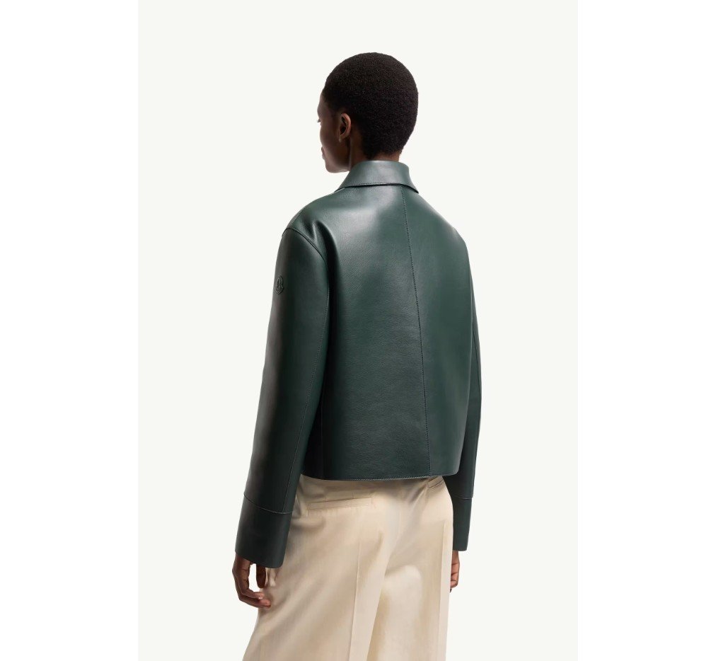 몽클레르 하리콧 3-in-1 가죽 다운 셔츠 재킷 L10931A00146M9365868_F - 이미지 4