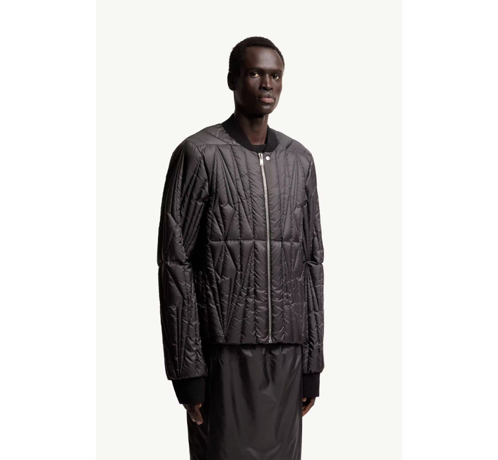 몽클레르 + 릭 오웬스 지오카모 플라이트 다운 봄버 재킷 L109N1A00001M8113999_F - 이미지 5