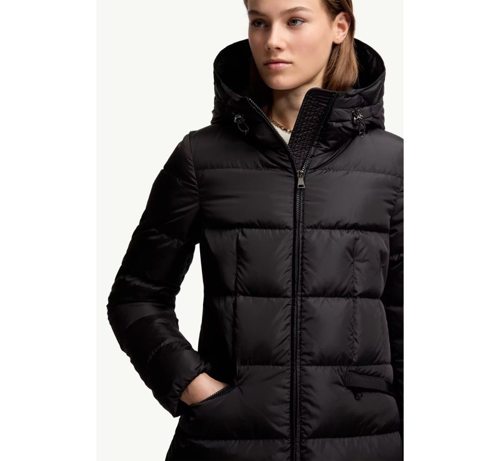 몽클레르 아보셋 후드 롱 다운 재킷 K20931C00042539ZD999_G - 이미지 6