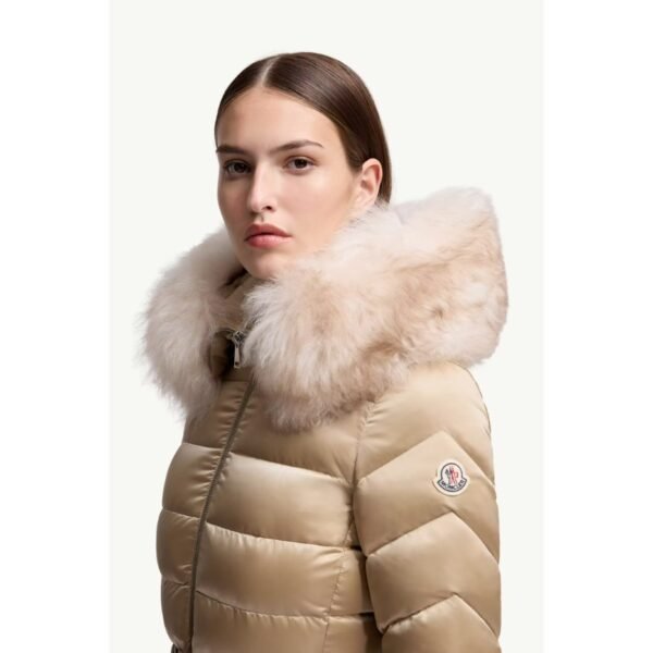 몽클레르 Leersie 후드형 양털 트리밍 롱 다운 재킷 K20931C0003559685229_R