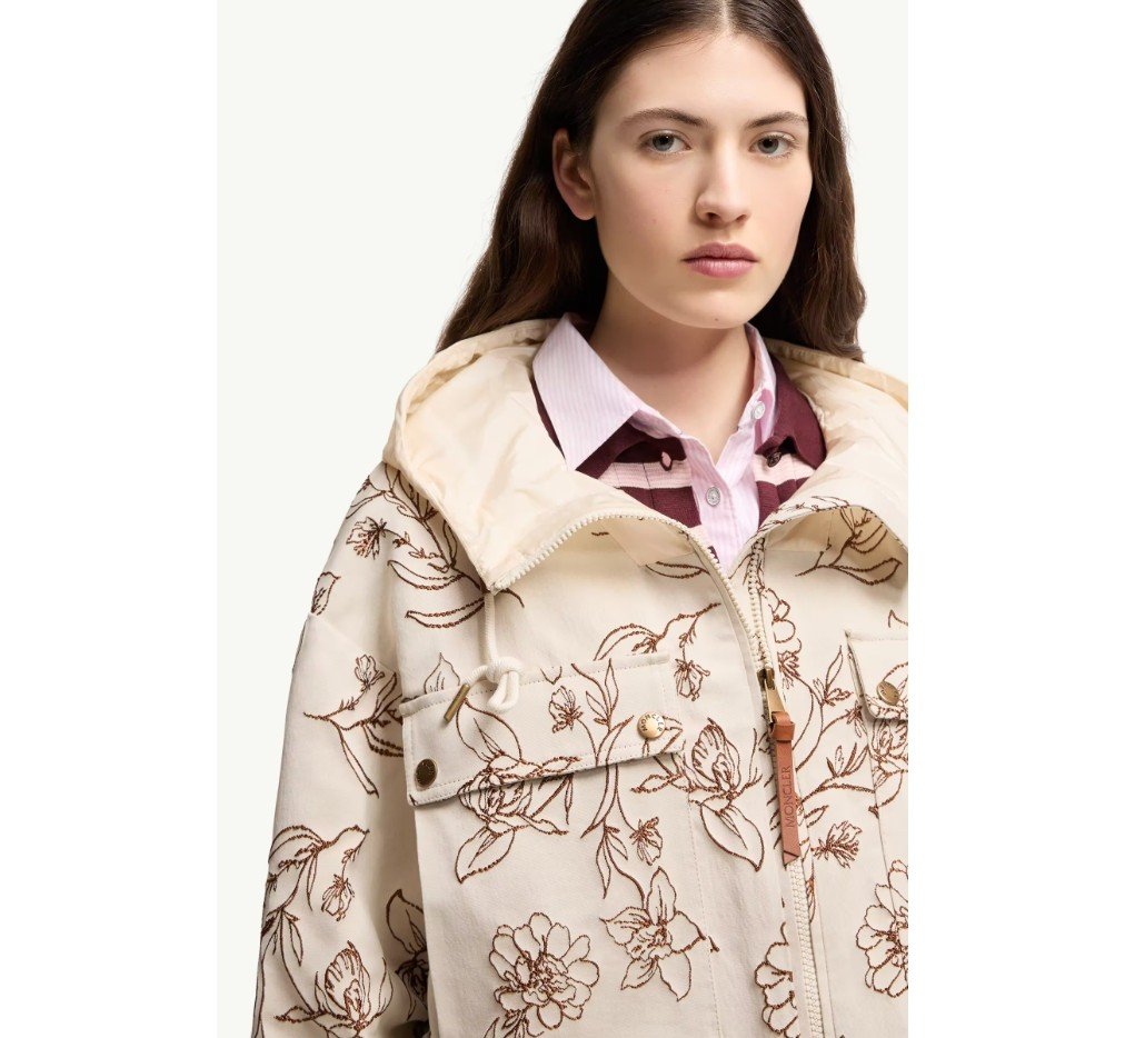 몽클레르 네페타 후드 플로럴 프린트 재킷 L10931A00145599D5F02_F - 이미지 5