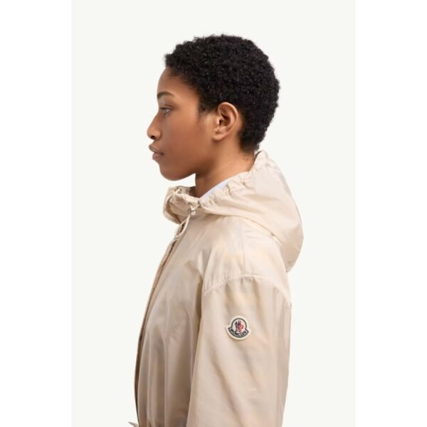 몽클레르 웨토 러플 트리밍 후드 미디 재킷 L10931A00135539ZD203_F