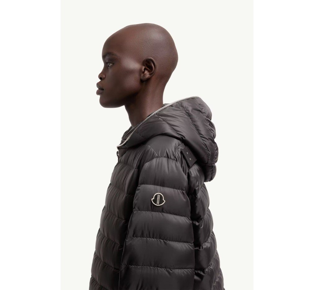 몽클레르 + 릭 오웬스 지퍼락 후드 반팔 다운 재킷 L109N1A00009M8114999_F - 이미지 4