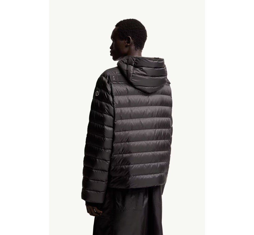 몽클레르 + 릭 오웬스 지퍼락 후드 반팔 다운 재킷 L109N1A00009M8114999_F - 이미지 6