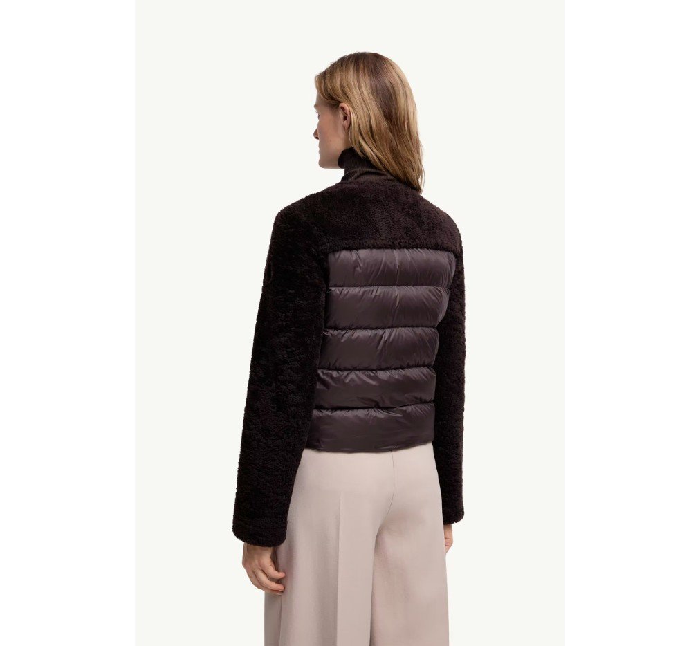 몽클레르 에퍼논 시어링 숏 다운 재킷 K20931A00056M3308250_B - 이미지 4