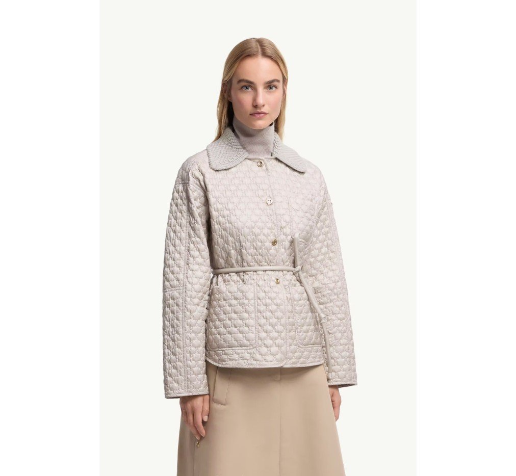 몽클레르 레이레이 벨티드 숏 다운 재킷 K20931A00059597YF268_B - 이미지 3