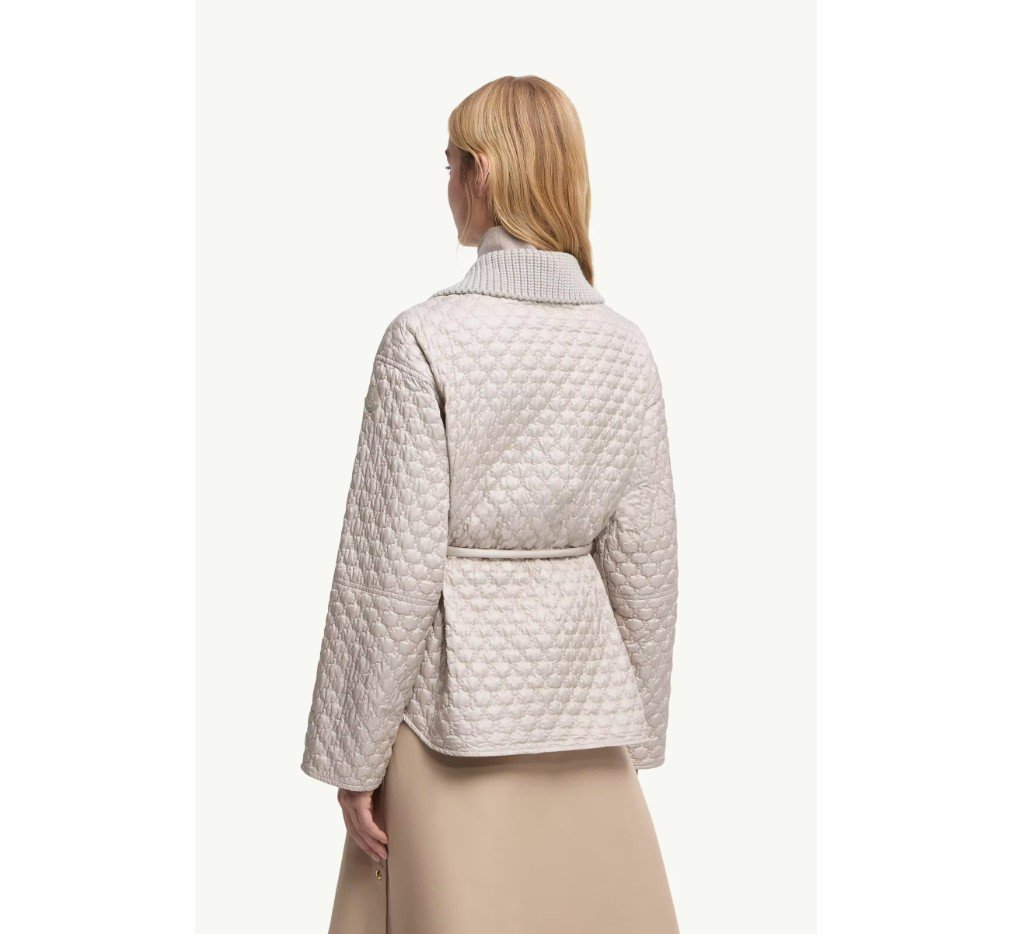 몽클레르 레이레이 벨티드 숏 다운 재킷 K20931A00059597YF268_B - 이미지 4