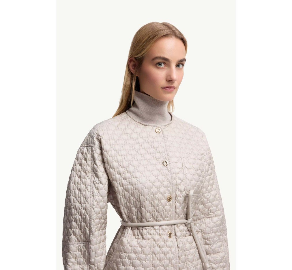 몽클레르 레이레이 벨티드 숏 다운 재킷 K20931A00059597YF268_B - 이미지 5