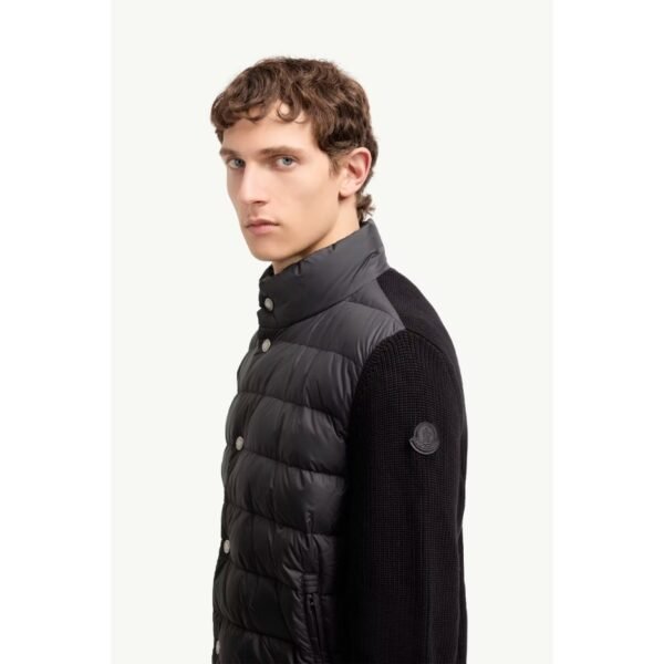 몽클레르 패딩 처리된 면 지퍼업 가디건 K10919B00018M1367999_G