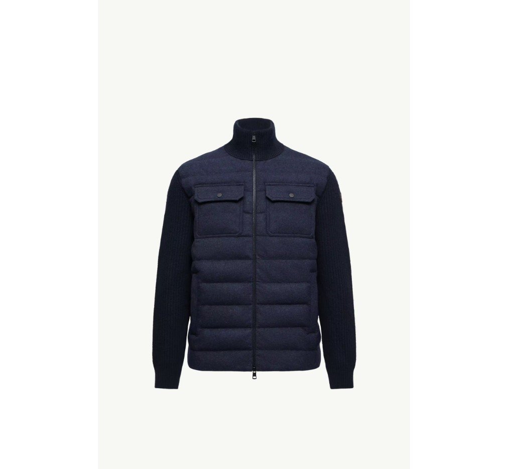 몽클레르 패딩 울 지퍼업 가디건 K20919B00047M1115779_F - 이미지 2