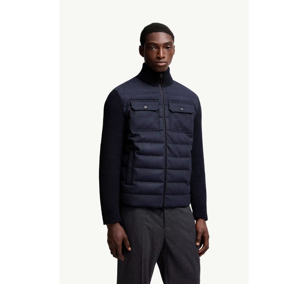 몽클레르 패딩 울 지퍼업 가디건 K20919B00047M1115779_F - 이미지 3