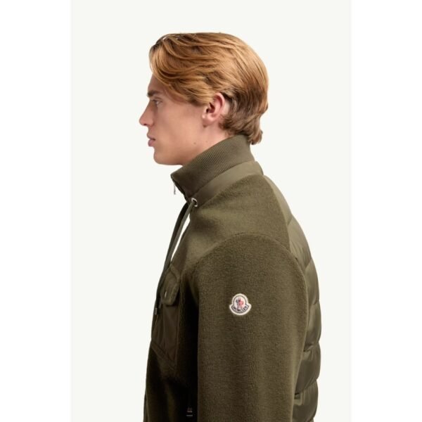 몽클레르 패딩 테디 지퍼업 스웨트셔츠 L10918G0002689BBG825_F