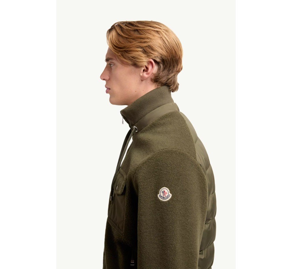 몽클레르 패딩 테디 지퍼업 스웨트셔츠 L10918G0002689BBG825_F