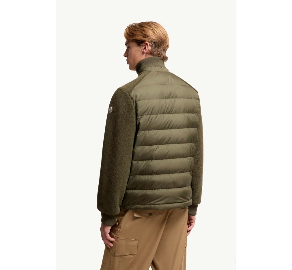 몽클레르 패딩 테디 지퍼업 스웨트셔츠 L10918G0002689BBG825_F - 이미지 4